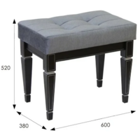 Мебелик Васко В 97Н (венге/серебристый) Image #3