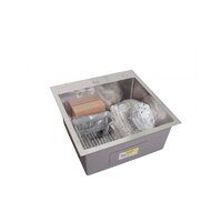 Wisent WGS-35050D/GER013 (с сифоном, дозатором и коландером) Image #3
