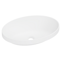 Belux Джаз 610 Эллипс (18, белый матовый/Solid Surface) Image #2