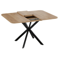 Трия Лиссабон тип 1 (черный муар/дуб крафт золотой) Image #7