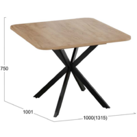 Трия Лиссабон тип 1 (черный муар/дуб крафт золотой) Image #3