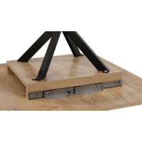 Трия Лиссабон тип 1 (черный муар/дуб крафт золотой) Image #5