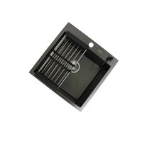 Wisent WGS-35050B/GER013 (с сифоном, дозатором и коландером) Image #3