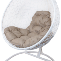 M-Group Капля Home / 11830101 (белый ротанг/лен подушка) Image #6