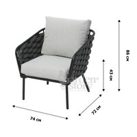 Garden Story Фокси / GS057 (антрацит/серый) Image #9