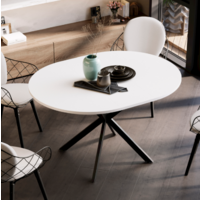 Трия Мэдисон раздвижной тип 1 (черный муар/белый) Image #10