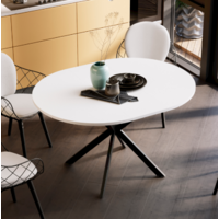 Трия Мэдисон раздвижной тип 1 (черный муар/белый) Image #8