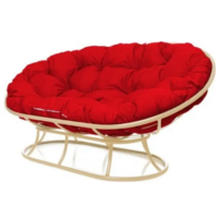 M-Group Мамасан / 12100506 (бежевый/красная подушка) Image #1