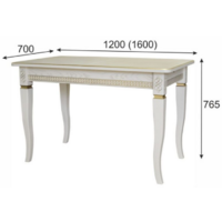 Мебелик Фидея 3 (слоновая кость/золото) Image #4