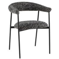 Stool Group Toko / DR-1510-A BMG3091G-3 (черно-белый)