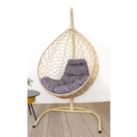 M-Group Капля Home / 11830509 (бежевый ротанг/пепел подушка) Image #9