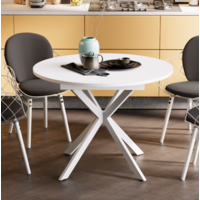 Трия Мэдисон раздвижной тип 1 (белый муар/белый) Image #8