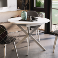 Трия Мэдисон раздвижной тип 1 (белый муар/белый) Image #11