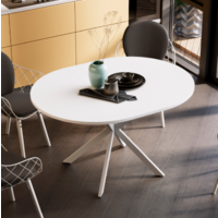 Трия Мэдисон раздвижной тип 1 (белый муар/белый) Image #10