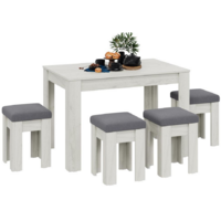 Трия Ганновер ГН №2 (дуб крафт белый/микровелюр Linea Grande 83/Connect 83 серый) Image #2