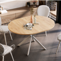 Трия Мэдисон раздвижной тип 1 (белый муар/дуб крафт золотой) Image #10