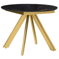 Woodville Галвестон 100х76 / 532392 (обсидиан/черный/золото)