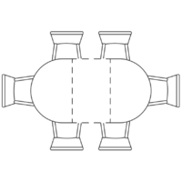 Woodville Галвестон 100х76 / 532392 (обсидиан/черный/золото) Image #8