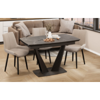 Трия Трэвис Тип 1 раздвижной (черный муар/керамика матовая/черный мрамор) Image #7