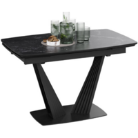 Трия Трэвис Тип 1 раздвижной (черный муар/керамика матовая/черный мрамор) Image #1