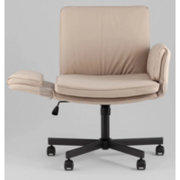 TopChairs Foldo с откидными подлокотниками (бежевый D-802) Image #8