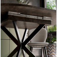 Трия Мэдисон раздвижной тип 1 (черный муар/ателье темный) Image #5