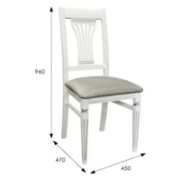 Мебелик Анри (белый/серебристый/атина серебристый) Image #3