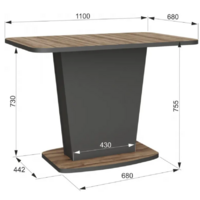 Woodville Комфорт (авелано/графит) Image #9