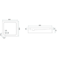 Rea City Black 80x80 K6448 Image #7