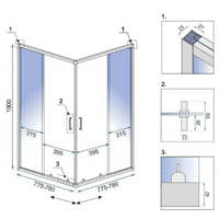 Rea City Black 80x80 K6448 Image #6