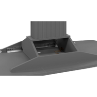 Трия Хилтон раздвижной Тип 1 (графит матовый/стекло матовое серое) Image #6