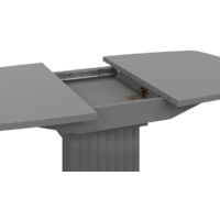 Трия Хилтон раздвижной Тип 1 (графит матовый/стекло матовое серое) Image #4