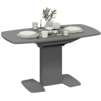 Трия Хилтон раздвижной Тип 1 (графит матовый/стекло матовое серое) Image #11