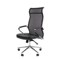 CHAIRMAN 702 (экопремиум черный/сетка) Image #3