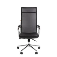 CHAIRMAN 702 (экопремиум черный/сетка) Image #2