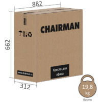 CHAIRMAN 702 (экопремиум черный/сетка) Image #6