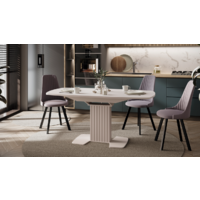 Трия Хилтон раздвижной Тип 2 (кашемир/стекло матовое кашемир) Image #8