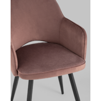 Stool Group Венера / MC16-2F KD HLR-44 (велюр/пыльно-розовый)