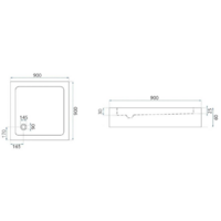 Rea City Black 90x90 K6446 Image #7