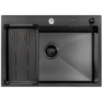 ARFEKA ECO AR мойка 700*500, коландер G, дозатор BLACK DECOR MILLET Image #3