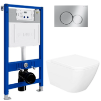 Lauter Nuremberg 21811 + 21901002 (белый, с кнопкой смыва 219701E хром) Image #1