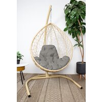 M-Group Капля / 11020509 (бежевый ротанг/серая подушка) Image #2