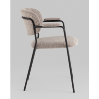 Stool Group Кэрол / FDC9005 DC2635-4A grey (букле серый/черные ножки) Image #8