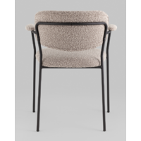 Stool Group Кэрол / FDC9005 DC2635-4A grey (букле серый/черные ножки) Image #6