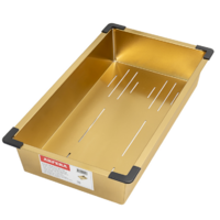 ARFEKA ECO AR мойка 700*500, коландер G, дозатор GOLD DECOR Image #4