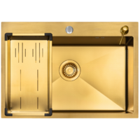 ARFEKA ECO AR мойка 700*500, коландер G, дозатор GOLD DECOR Image #3