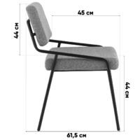 Stool Group Теллинг / LV-119-M77-01 (шенилл серо-синий) Image #9