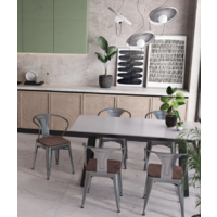 Stool Group Детройт раскладной 160-200x90 / DT-935-GR-160 (серый) Image #4