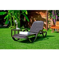 Ellastik Plast Capri Плетеный 195x73x41 (какао) Image #3