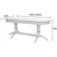 Мебелик Тарун 5 (белый/серебристый) Image #5